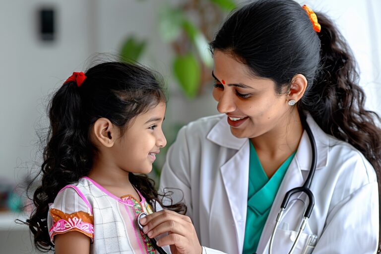 doctor visiting patient at home in Pune consultation